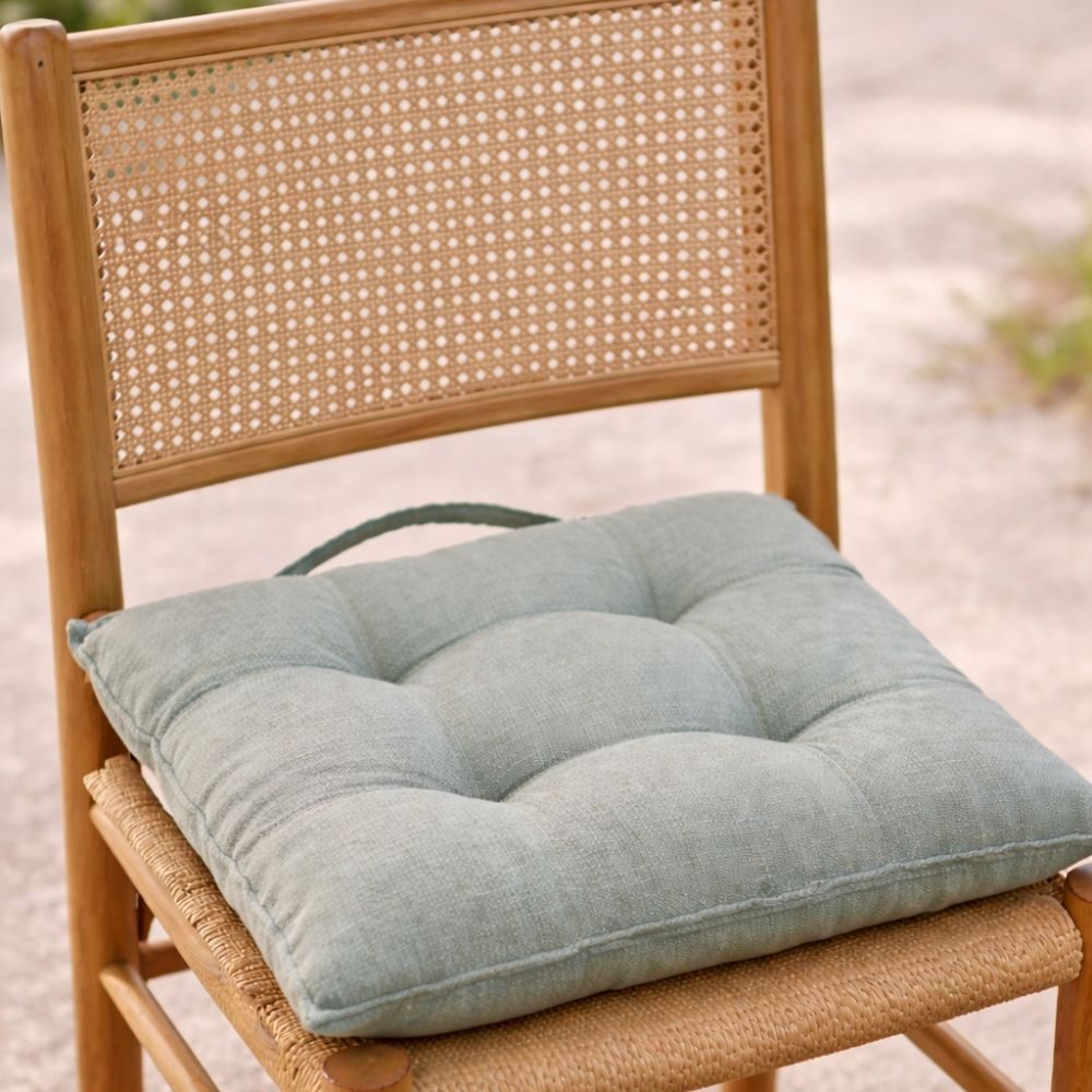 Linen Blend Seat Pad